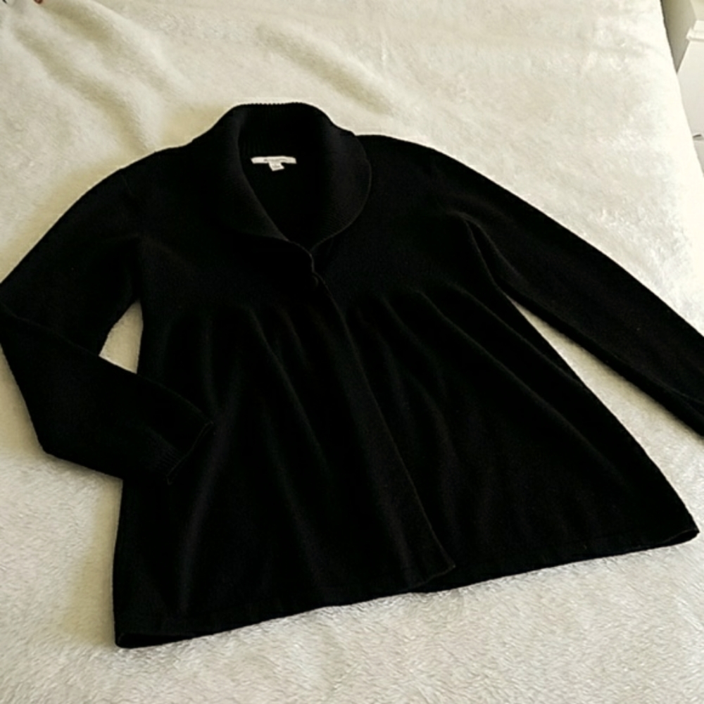 JM Collection Button Front Cardigan - Picture 2 of 5